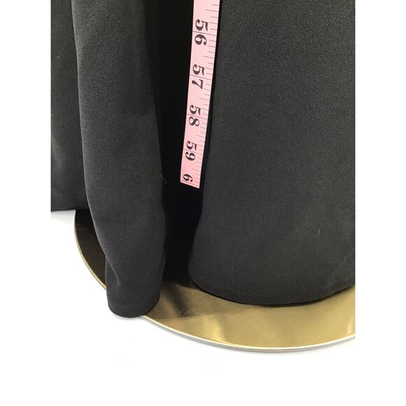 LULU'S SZ L Luxurious Outlook Black White Bow Mermaid Maxi Dress NWT b63 - Picture 4 of 11